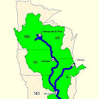 map of the upper Mississippi river valley.
